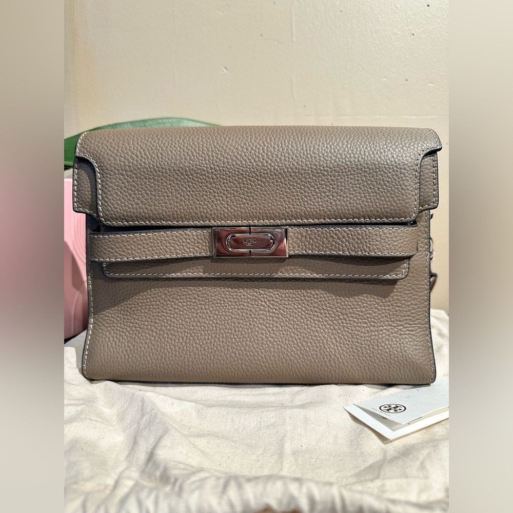 Tory Burch Lee Radziwill shoulder bag, Wild Mashroom - Picture 5 of 17